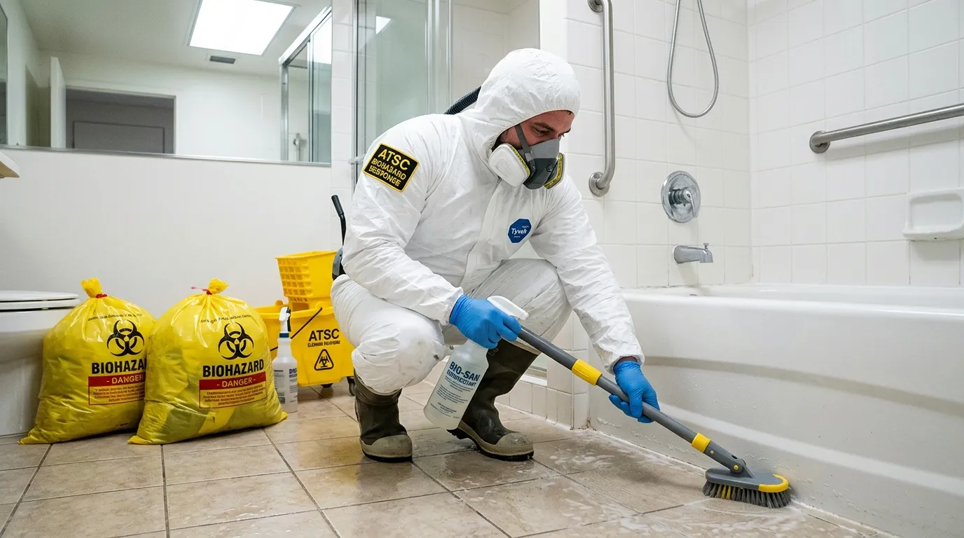 Decontamination equipment deployed for Blood Cleanup in Dundalk